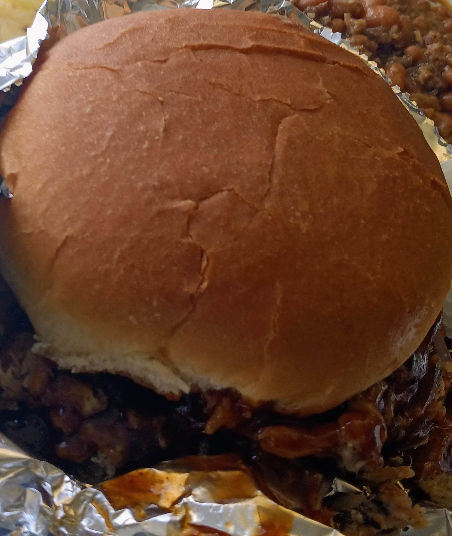 SMALL BRISKET SANDWICH W/ CHIPS